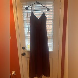 Maroon Cocktail Dress
